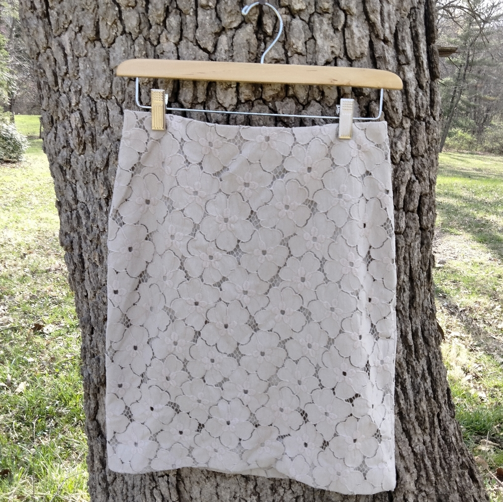 ⬇️ Price Drop!⬇️Ann Taylor Lace Skirt in size 4